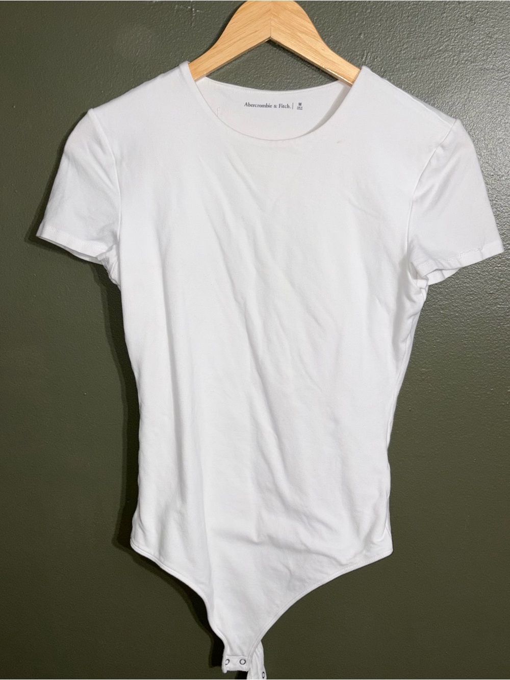 Abercrombie & Fitch White Bodysuit